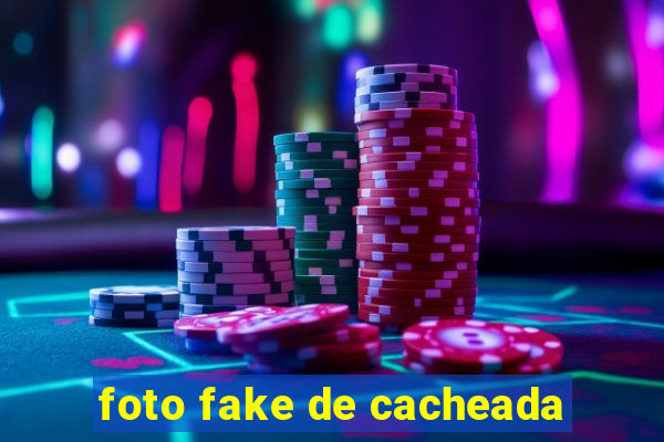 foto fake de cacheada