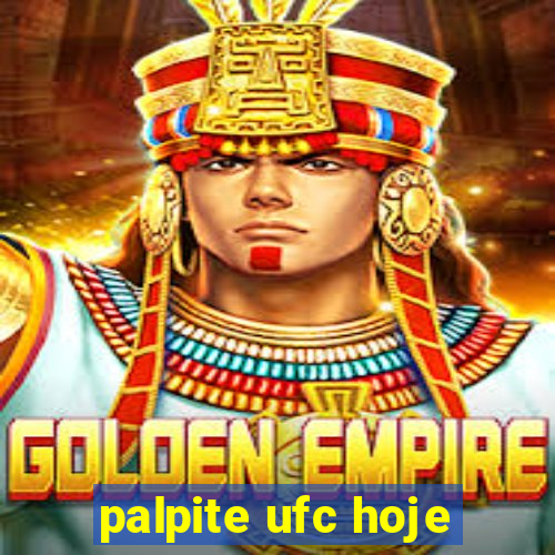 palpite ufc hoje