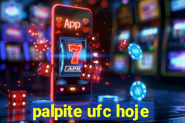 palpite ufc hoje