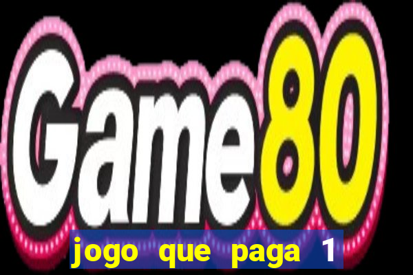 jogo que paga 1 real no pix