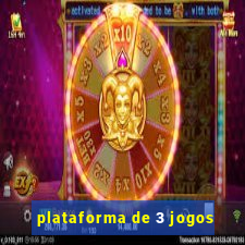 plataforma de 3 jogos