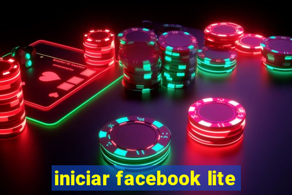 iniciar facebook lite