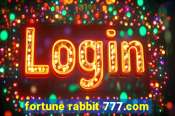 fortune rabbit 777.com