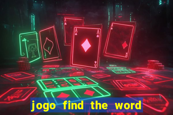 jogo find the word paga mesmo