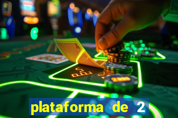 plataforma de 2 reais cassino