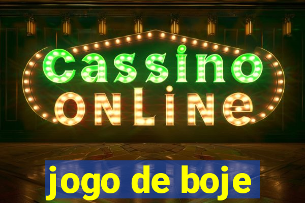 jogo de boje