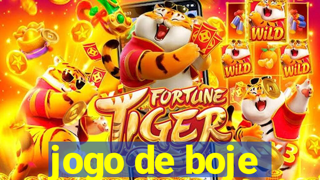 jogo de boje