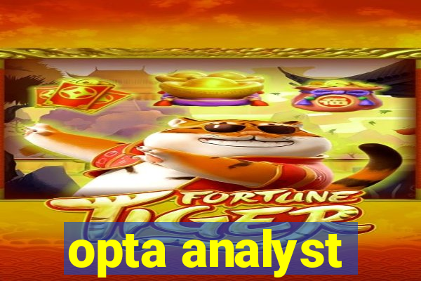 opta analyst