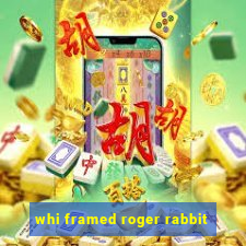 whi framed roger rabbit