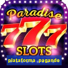 plataforma pagando no cadastro slots