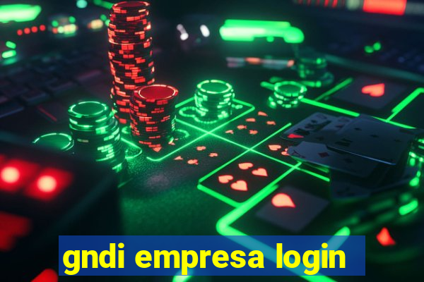 gndi empresa login