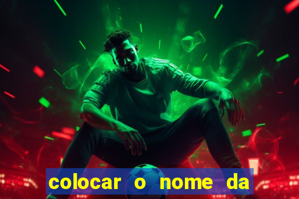 colocar o nome da pessoa no congelador