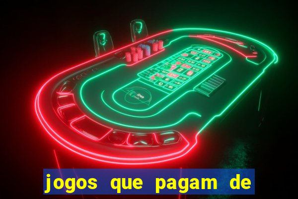 jogos que pagam de verdade no pix 2024