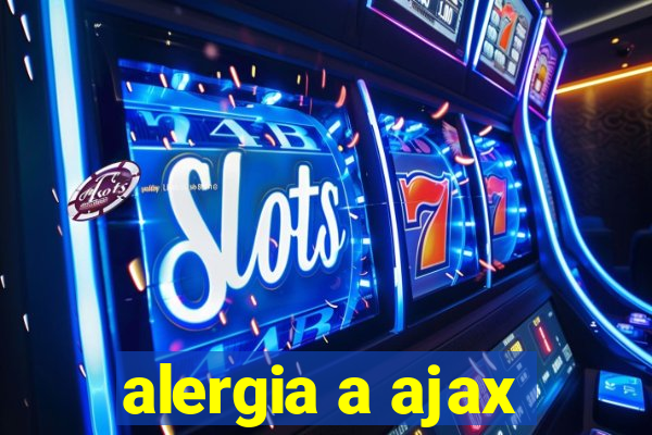 alergia a ajax