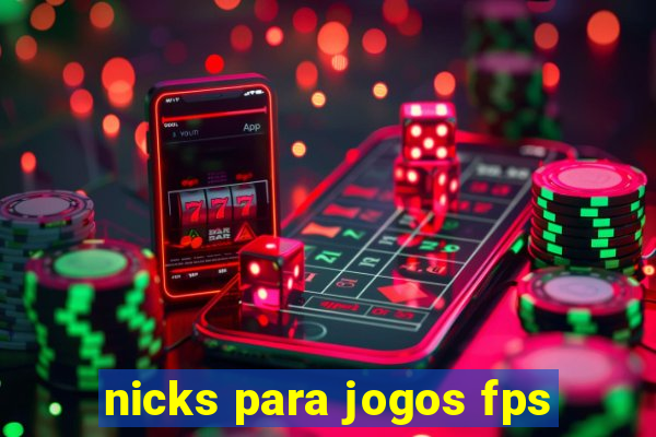 nicks para jogos fps