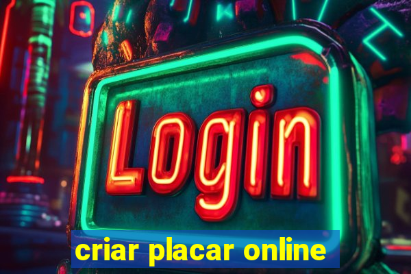 criar placar online