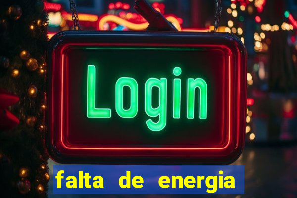 falta de energia em caucaia