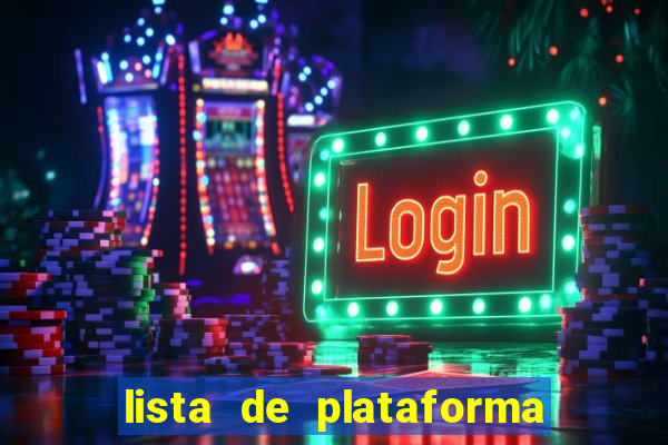 lista de plataforma de jogos