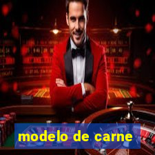 modelo de carne