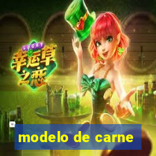 modelo de carne