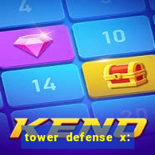 tower defense x: beta codes