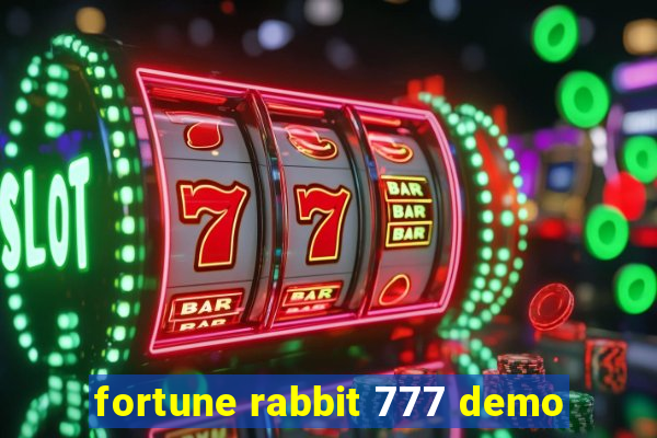 fortune rabbit 777 demo