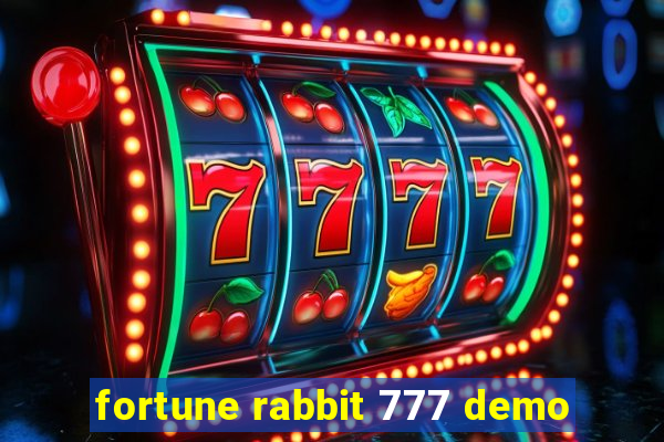 fortune rabbit 777 demo