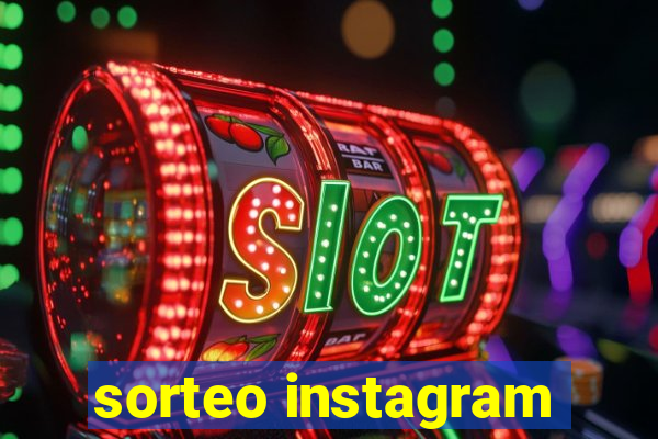 sorteo instagram