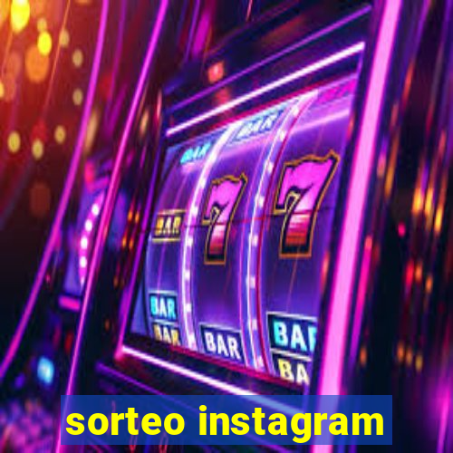 sorteo instagram