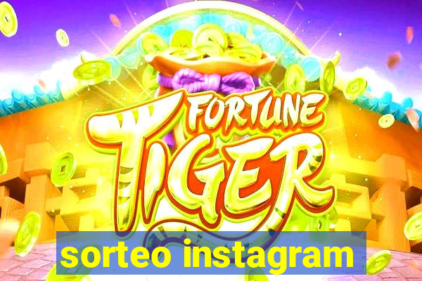 sorteo instagram