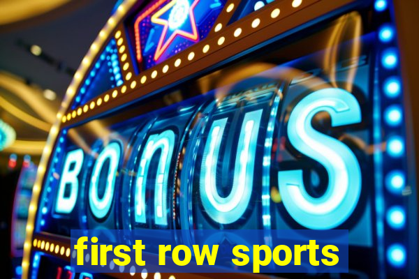 first row sports