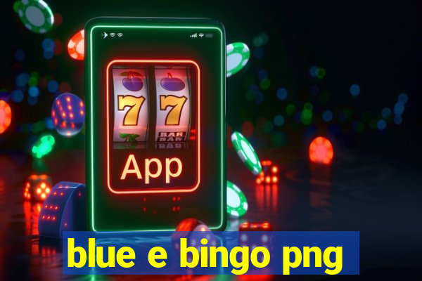 blue e bingo png