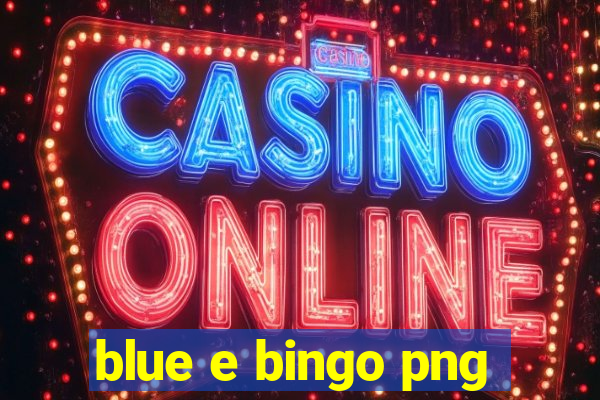 blue e bingo png