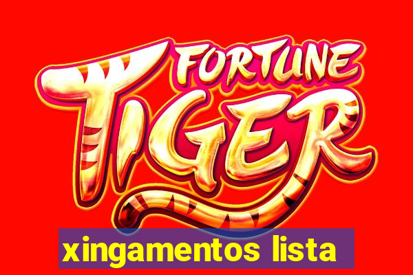 xingamentos lista