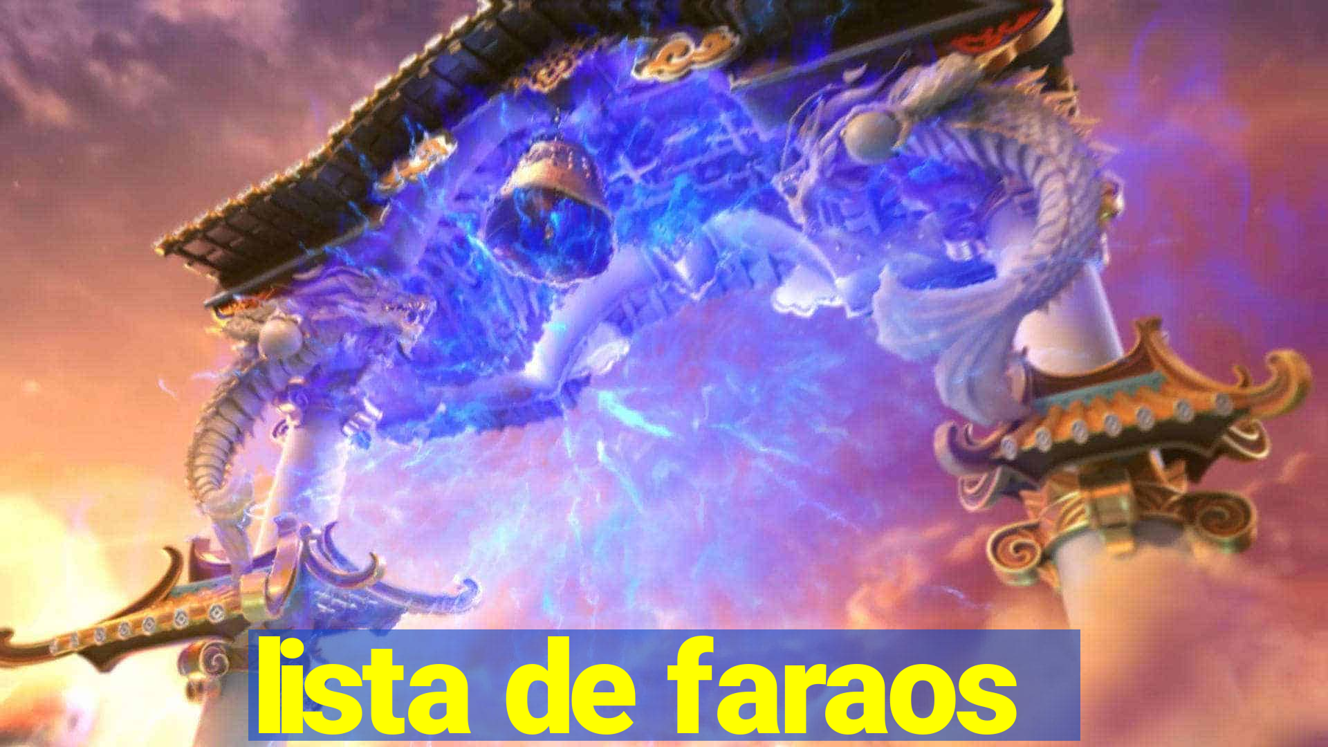 lista de faraos