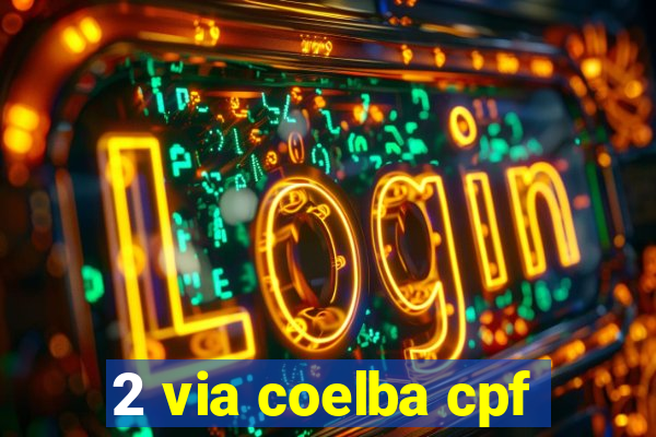 2 via coelba cpf