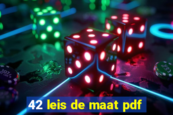 42 leis de maat pdf