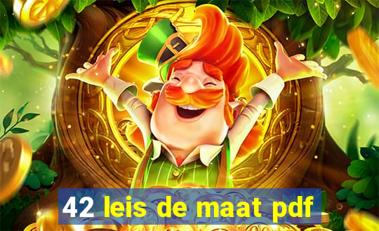 42 leis de maat pdf