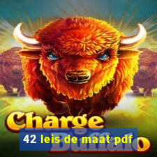 42 leis de maat pdf