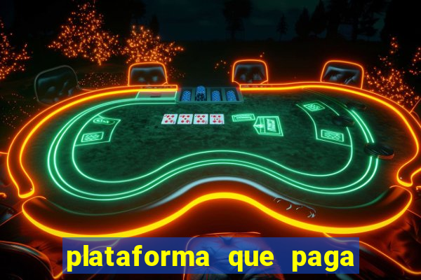 plataforma que paga bonus no cadastro