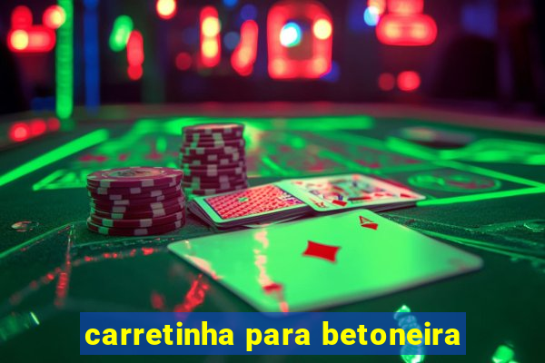 carretinha para betoneira