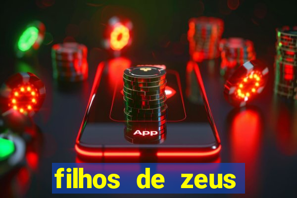 filhos de zeus mitologia grega