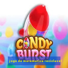 jogo de matematica reciclavel