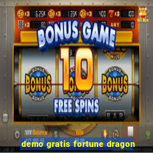 demo gratis fortune dragon