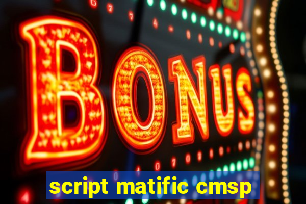 script matific cmsp