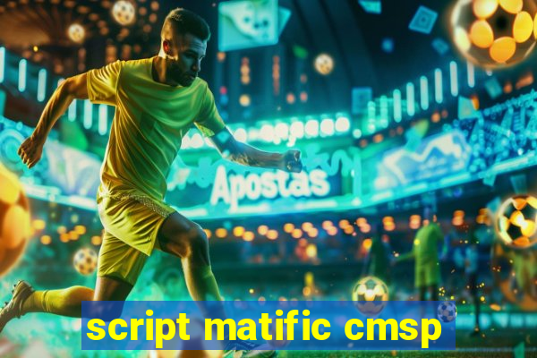 script matific cmsp