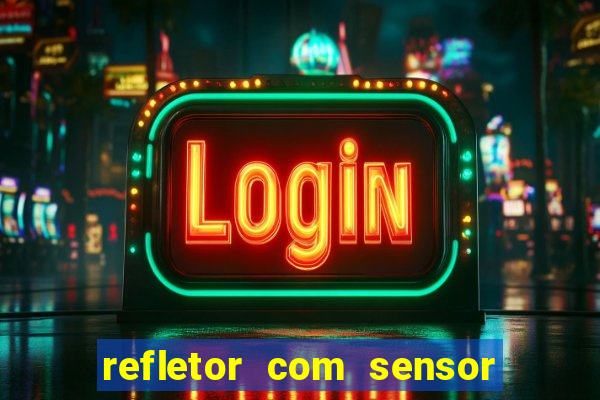 refletor com sensor noturno como instalar