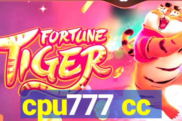 cpu777 cc