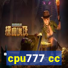 cpu777 cc