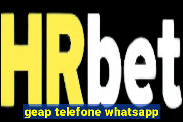 geap telefone whatsapp